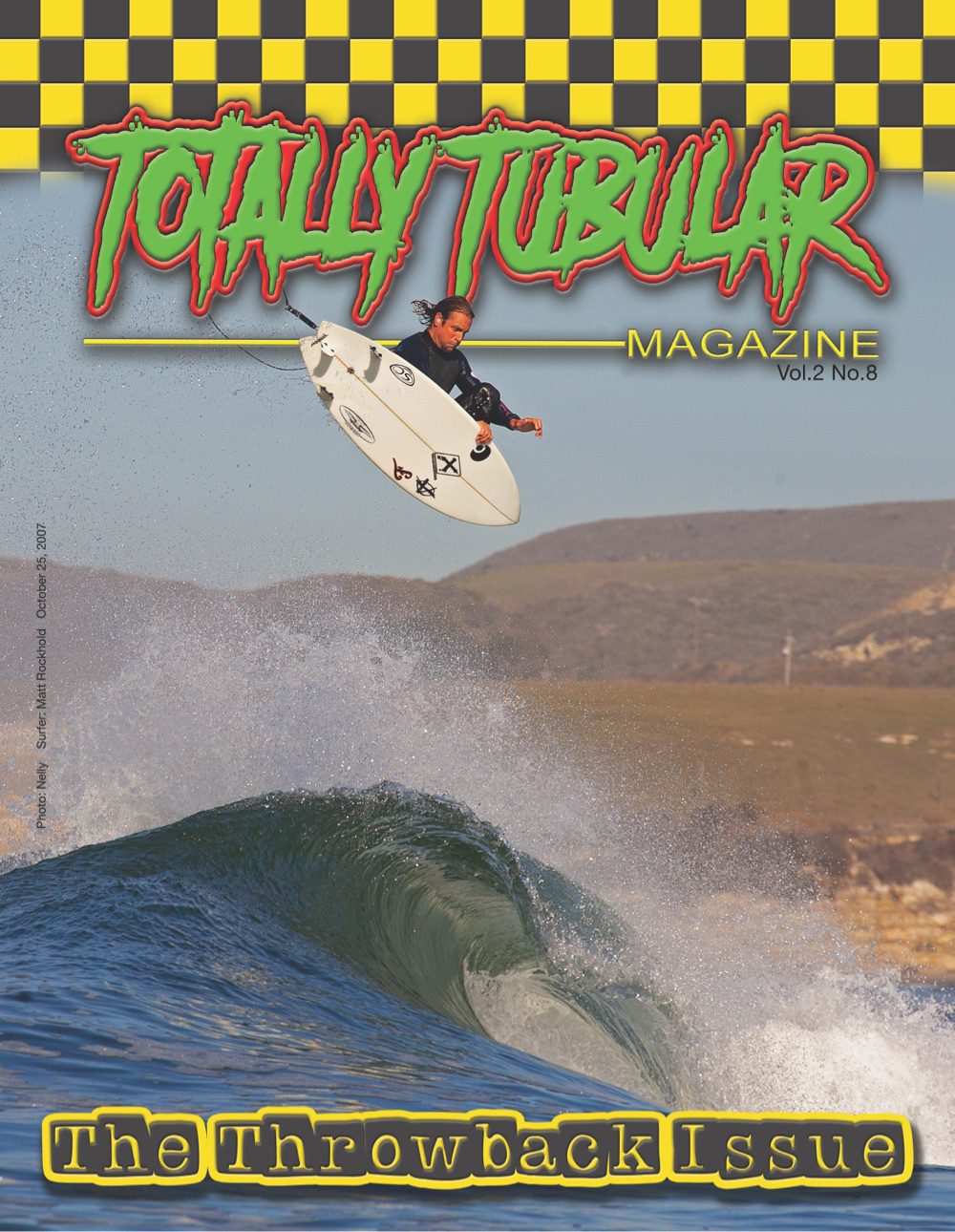 Totally Tubular Magazine Issue 8 cover with Matt Rockhold