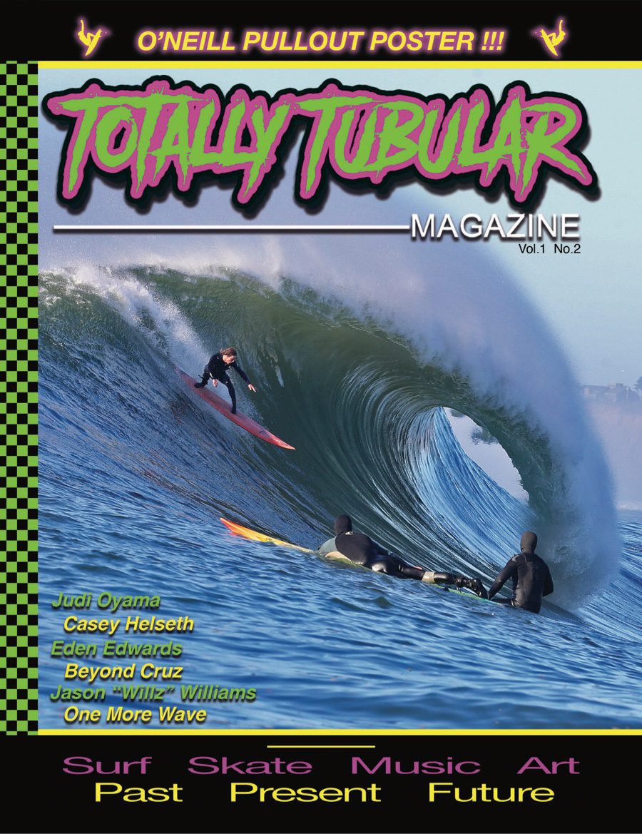 Totally Tubular Magazine Second Issue Cover